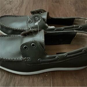 Marc Anthony Gray Boat Shoes with Moccasin Toe loafers